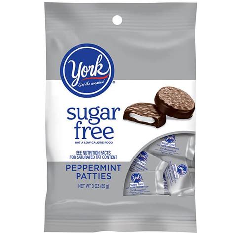 Sugar Free Mini York Peppermint Patties: 84